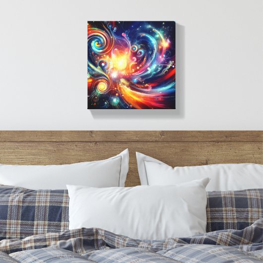 Uitgerekt canvas Universum (Insitu (Slaapkamer))