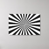 Uitgerekt canvas Zwart-wit (Voorkant)