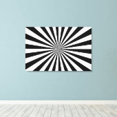 Uitgerekt canvas Zwart-wit Afdruk (Insitu (Houten vloer))