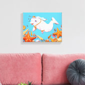 Uitgerekt Zee afdrukken (Insitu (Woonkamer))