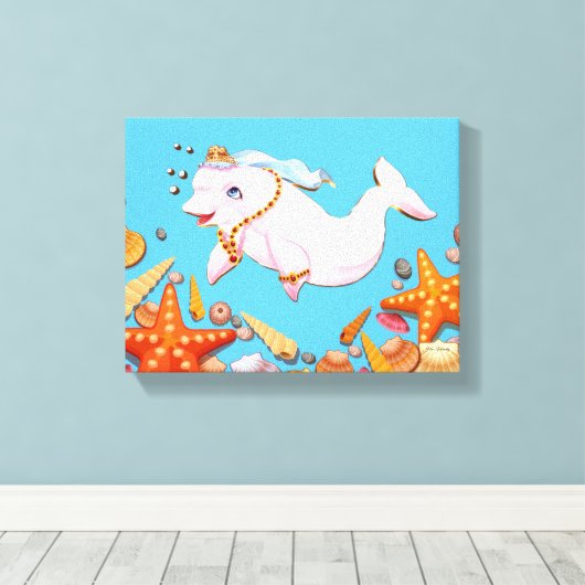 Uitgerekt Zee afdrukken (Insitu (Houten vloer))