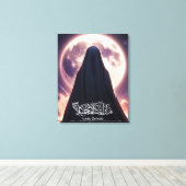 Uitgerekte Canvas Simulatie Lady Zainab (Insitu (Houten vloer))
