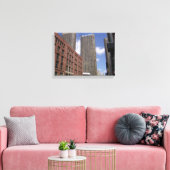 Uitgerekte Canvas van het centrum van Chicago Afdruk (Insitu (Woonkamer))