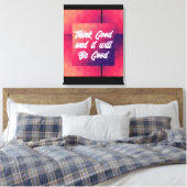 Uitgerekte Canvasprint Canvas Afdruk (Insitu (Slaapkamer))