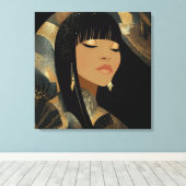 Uitgerekte canvasprint canvas afdruk (Insitu (Houten vloer))