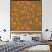 Uitgerekte Canvasprint Canvas Afdruk (Insitu (Slaapkamer))