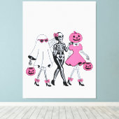 Uitgerekte canvasprint canvas afdruk (Insitu (Houten vloer))