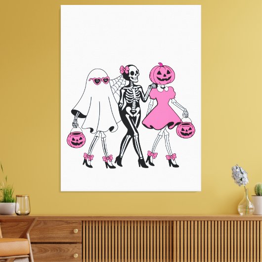 Uitgerekte canvasprint canvas afdruk (Insitu (Woonkamer))
