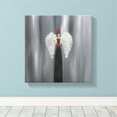 Uitgerekte canvasprint canvas afdruk (Insitu (Houten vloer))