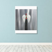 Uitgerekte canvasprint canvas afdruk (Insitu (Houten vloer))