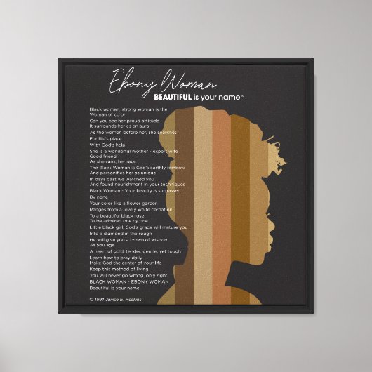 Uitgerekte canvasprint canvas afdruk (Voorkant)