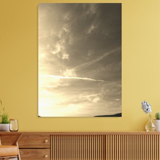 Uitgerekte Canvasprint Canvas Afdruk (Insitu (Woonkamer))