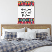 Uitgerekte Canvasprint Canvas Afdruk (Insitu (Slaapkamer))