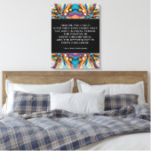 Uitgerekte Canvasprint Canvas Afdruk (Insitu (Slaapkamer))