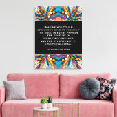 Uitgerekte Canvasprint Canvas Afdruk (Insitu (Woonkamer))