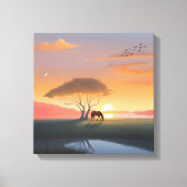 Uitgerekte canvasprint canvas afdruk (Voorkant)