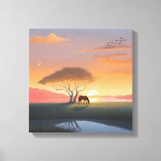 Uitgerekte canvasprint canvas afdruk (Voorkant)