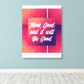 Uitgerekte Canvasprint Canvas Afdruk (Insitu (Houten vloer))
