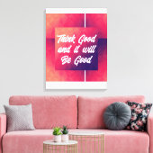 Uitgerekte Canvasprint Canvas Afdruk (Insitu (Woonkamer))