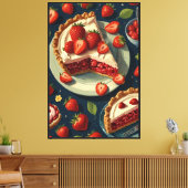 Uitgerekte Canvasprint Canvas Afdruk (Insitu (Woonkamer))