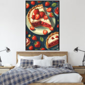 Uitgerekte Canvasprint Canvas Afdruk (Insitu (Slaapkamer))