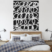 Uitgerekte canvasprint canvas afdruk (Insitu (Slaapkamer))
