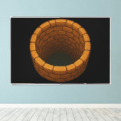 Uitgerekte Canvasprint Canvas Afdruk (Insitu (Houten vloer))