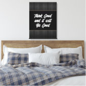 Uitgerekte Canvasprint Canvas Afdruk (Insitu (Slaapkamer))