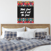 Uitgerekte Canvasprint Canvas Afdruk (Insitu (Slaapkamer))
