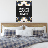 Uitgerekte Canvasprint Canvas Afdruk (Insitu (Slaapkamer))