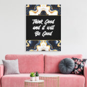 Uitgerekte Canvasprint Canvas Afdruk (Insitu (Woonkamer))