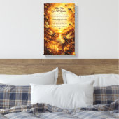 Uitgerekte Canvasprint Canvas Afdruk (Insitu (Slaapkamer))