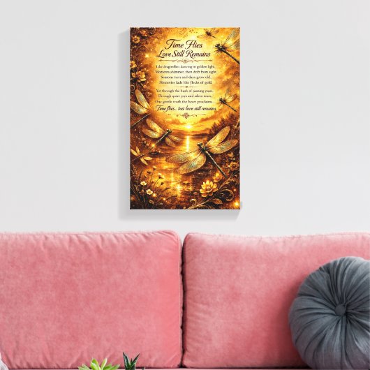 Uitgerekte Canvasprint Canvas Afdruk (Insitu (Woonkamer))