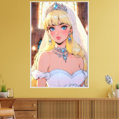 Uitgerekte Canvasprint Canvas Afdruk (Insitu (Woonkamer))