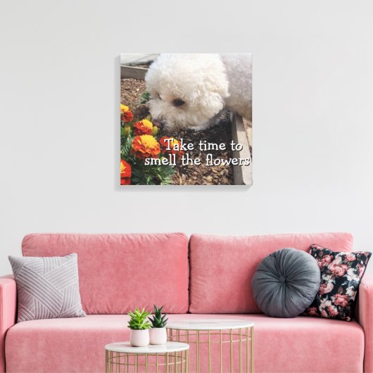 Uitgerekte Canvasprint Canvas Afdruk (Insitu (Woonkamer))