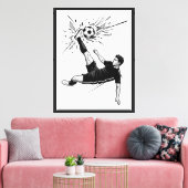 Uitgerekte Canvasprint Canvas Afdruk (Insitu (Woonkamer))