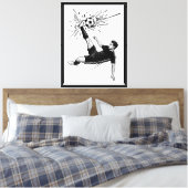 Uitgerekte Canvasprint Canvas Afdruk (Insitu (Slaapkamer))