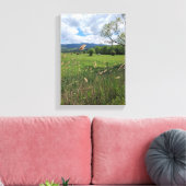 Uitgerekte Canvasprint Canvas Afdruk (Insitu (Woonkamer))