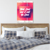 Uitgerekte Canvasprint Canvas Afdruk (Insitu (Slaapkamer))