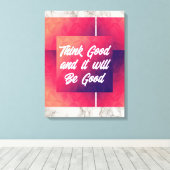 Uitgerekte Canvasprint Canvas Afdruk (Insitu (Houten vloer))