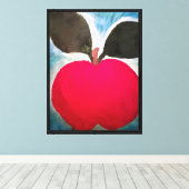 Uitgerekte canvasprint canvas afdruk (Insitu (Houten vloer))