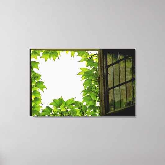 Uitgerekte canvasprint met raam canvas afdruk (Voorkant)