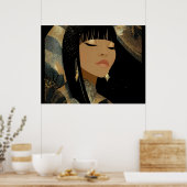Uitgerekte Canvasprint Poster (Keuken)
