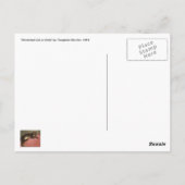 Uitgerekte kat op bank - door Theophile Steinlen Briefkaart (Achterkant)