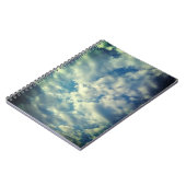 Uitgerekte wolken notitieboek (Linkerzijde)