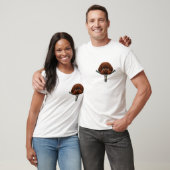 Uitgeritste Hart, Vol van Newfie Liefde T-shirt (Unisex)