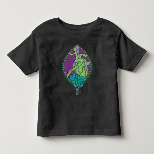 Uitgeritste monster! kinder shirts (Voorkant)