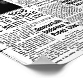 Uitgeroepen door Wereldoorlog: voorpagina krant Poster (Hoek)