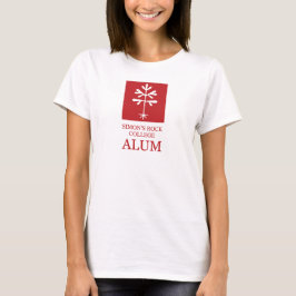 Uitgerust "SRC Alum" T-shirt in het rood