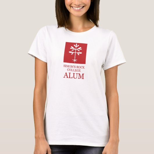 Uitgerust "SRC Alum" T-shirt in het rood (Voorkant)